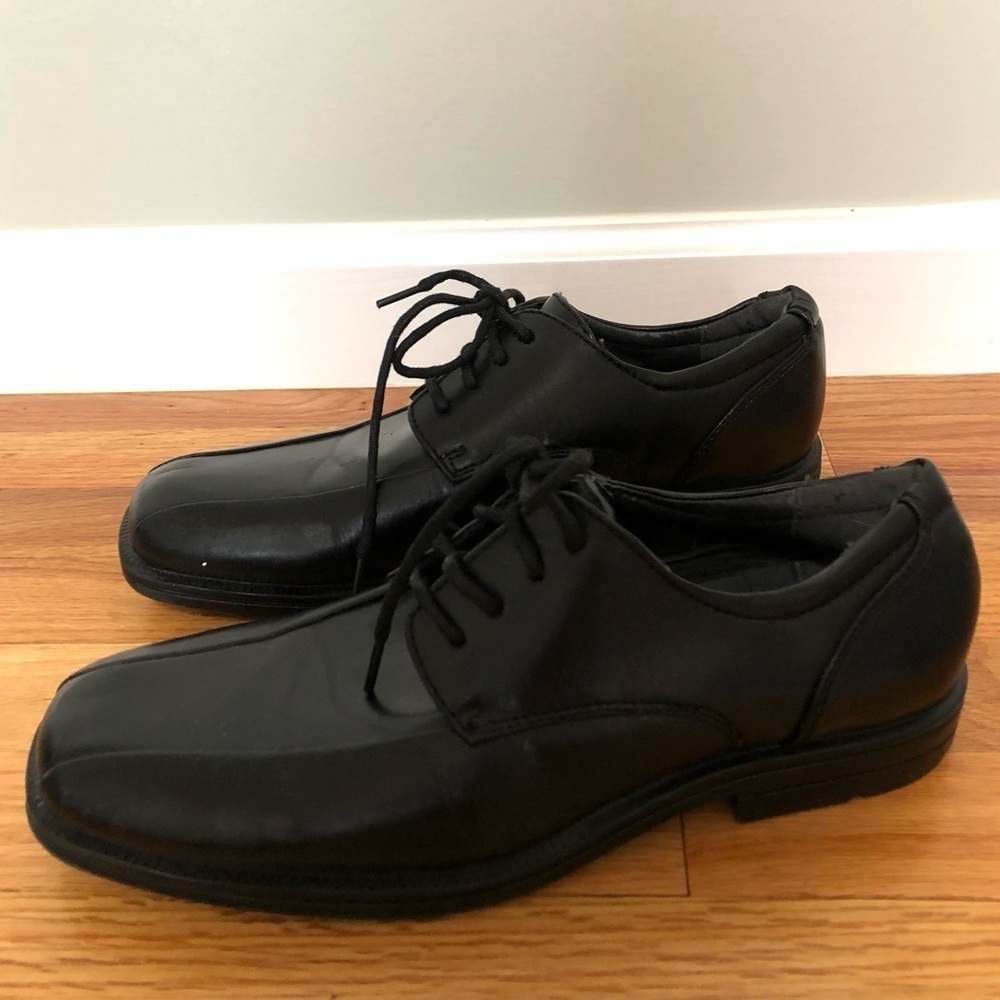 Soft Stags Cole Loafers Black Lace Up 9